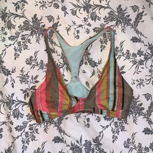 Prana Cacti Soleil Stripe Bianca Bralette Bikini Top - Women’s XS